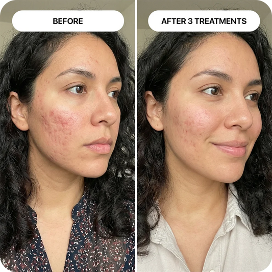 Piel radiante, sin acné ni cicatrices — resultados visibles desde los primeros días